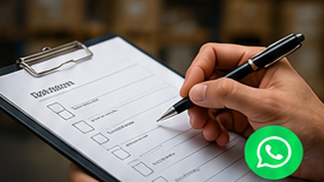 Formulario de inspección y checklist